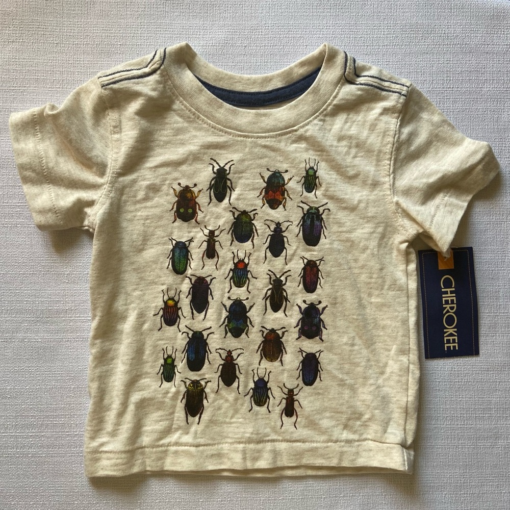Cherokee Beetles Insect Shirt for 12M